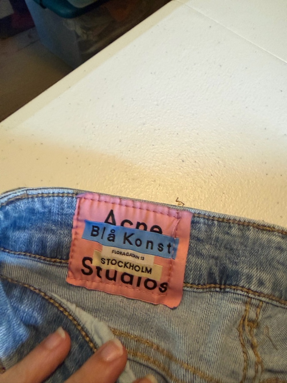 Acne Studios Jeans Light Wash Size 26 - Picture 6 of 12